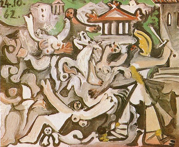Picasso The Abduction of Sabines 1962